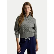 Polo Ralph Lauren Pulover 211963467506 Siva Regular Fit