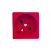 shumee Simon Connect K45 enojna vtičnica z/brez 16A IP20, hitri konektorji, rdeča K22/6