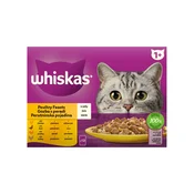 WHISKAS mokra hrana za mačke perutninski izbor, 12x85g