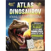 Atlas dinosaurov - kniha so samolepkami
