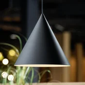 SLV obesna svetilka Magico, O 38 cm, črna/zlata, kovina - Dnevna soba/jedilnica - Sodobni - črna mat, zlata - Aluminij