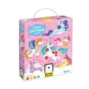 Banana Panda: Volim puzzle s jednorozima - 60 kom