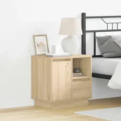 Nocni ormar Sonoma hrast 50 x 34,5 x 50 cm. Konstruirano drvo