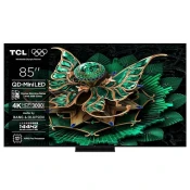 TCL 4K QD-Mini LED HDR PREMIUM 85C71K, Google TV, 144Hz, Ozvočeno z Bang &