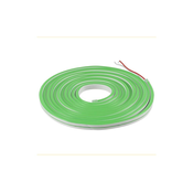 LED Zunanji trak NEON 5m LED/30W/24V zelen IP65