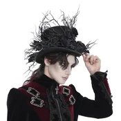 Klobuk DEVIL FASHION - Gothic Forest - črn - AS283