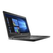 Dell Latitude 5580; Core i5 7300U 2.6GHz/8GB RAM/256GB M.2 SSD/batteryCARE;WiFi/BT/webcam/15.6 FHD (1920x1080)/backlit kb/num/Win 10 Pro 64-bit