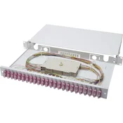 Digitus Professional LWL-konektor 24 vhodi, SC opremljen Digitus DN-96322-4 1 HE