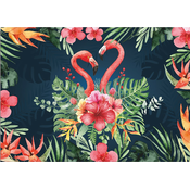 Blok za crtanje ?4 Rainbow - Flamingos In Love, 190 g, 10 listova
