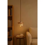 Opviq luster Ente, 1 × E27, bež / hrast