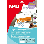 Posjetnice s perforacijom Apli 90 x 50,8 mm