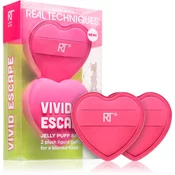 Real Techniques Vivid Escape All About that Base Puff Set spužvica za puder 2 kom
