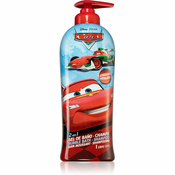 Disney Cars kupka s mjehuricima i gel za kupanje 2 u 1 za djecu 1000 ml
