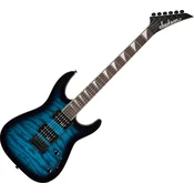 Jackson JS Series Dinky JS20 DKQ 2PT AH Transparent Blue Električna kitara