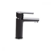 Baterija za lavabo MINOTTI STELA crna / hrom bez POP-UP