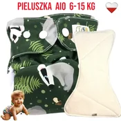 shumee NappiMe AIO žep za večkratno uporabo iz mikroflisa Badgers