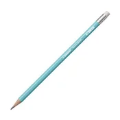 STABILO Swano Pastel HB svinčnik z radirko pastelno moder