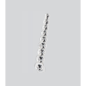 Frozen Fountain - stakleni dildo, 22 cm
