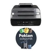 Elit Air Fryer GrillFry360 MAX + POKLON Elit Sokovnik Alu-400B Vitajuice