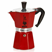 Talijanska Moka za Kavu Bialetti Moka Express Crvena Aluminij 6 Šalice