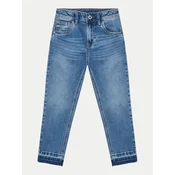 Pepe Jeans Jeans hlače Tapered Jeans Hw Jr PG201678 Modra Regular Fit