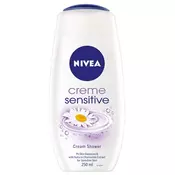 NIVEA Creme Sensitive kremasti gel za prhanje 250 ml