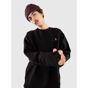 Carhartt WIP American Script Pulover black