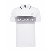 Hackett London Majica AMR, crna / bijela