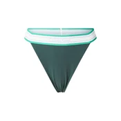 Calvin Klein Swimwear Bikini hlačke  zelena / temno zelena / svetlo lila / bela