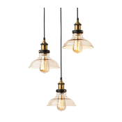 Redo 01-1004 - Luster na sajli SAVILLE 3xE27/42W/230V