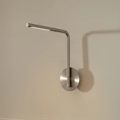 UMAGE LED-stenna svetilka Omni Pivot, v barvi jekla, z možnostjo zatemnitve - spalnica - Dizajn - jeklo - Aluminij