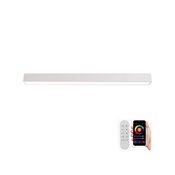 Immax NEO 07259L - LED prigušiva svetiljka LUNGO 38W/230V Wi-Fi Tuya bela + daljinski upravljac