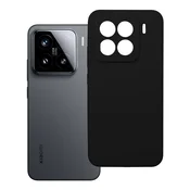 OEM Silikonski etui za Xiaomi 15, debelina 2 mm, črn