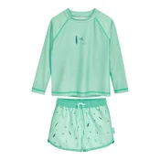 PLAYSHOES UV-zaščita Surf Palme mornarska/turkizna/kraljevo modra/bela