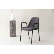 Venture Design Jedilni stol Klädesholmen 60x56x80 cm temno siva
