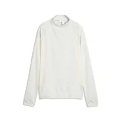 PUMA individualBLAZE Quarter-Zip Top Women, Sport, Sedate Gray/Sugared Almond, S