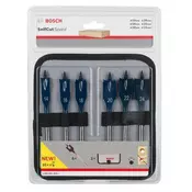 BOSCH 6-delni set pljosnatih burgija za glodanje Self Cut Speed 2608595424, 14; 16; 18; 20; 22; 24 mm