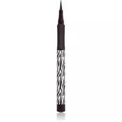 Dermacol Black Sensation Precise Black tekoče črtalo za oči Brown 1 ml