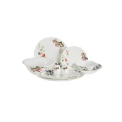 Madame Coco Porcelanski set za rucavanje za 12 osoba Bernal, 56 delova, Beli