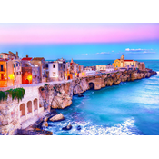 Enjoy - Puzzle Vieste na skalah, Italija - 1 000 kosov