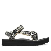 Teva za ženske. 1090969 Sandali Midform Universal black (38), Črna, 1 do 3 cm, Velcro, Priložnostno