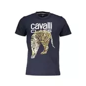CAVALLI CLASS Muška majica Maniche Corte, Teget