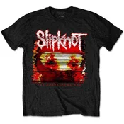 Slipknot Chapeltown Rag Glitch (Back Print) Black M Majica