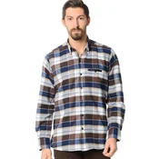 G565 DEWBERRY SHIRT-PLAIN COFFEE