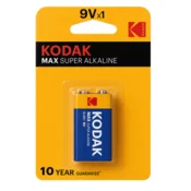 Kodak Max Super alkalna 9V baterija