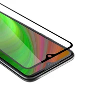 Cadorabo CADORABO LG Velvet - Zaščitna folija za transparentna s črno barvo - Zaščitno steklo s kaljenim zaslonom s trdoto 9H in 3D dotikom, (20564792)