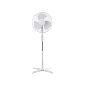 Podni Ventilator | 40 cm | 45W | 3 Brzine | Okretanje | Bijeli | WELL
