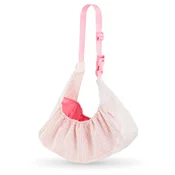 Nosic za lutku Carrier Bag Tulips Corolle ružicasti za lutku od 36 cm s podesivom trakom