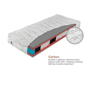 Žepkasta vzmetnica Garibaldi NightFly 1000 100x200 Prevleka: Carbon (prevleka za doplačilo)
