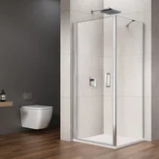 Gelco LORO kvadratna tuš kabina 900x900 mm brez okvirja